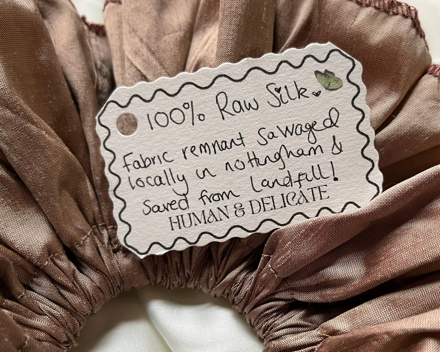 Theia | Pure Silk Ruffle Scrunchie