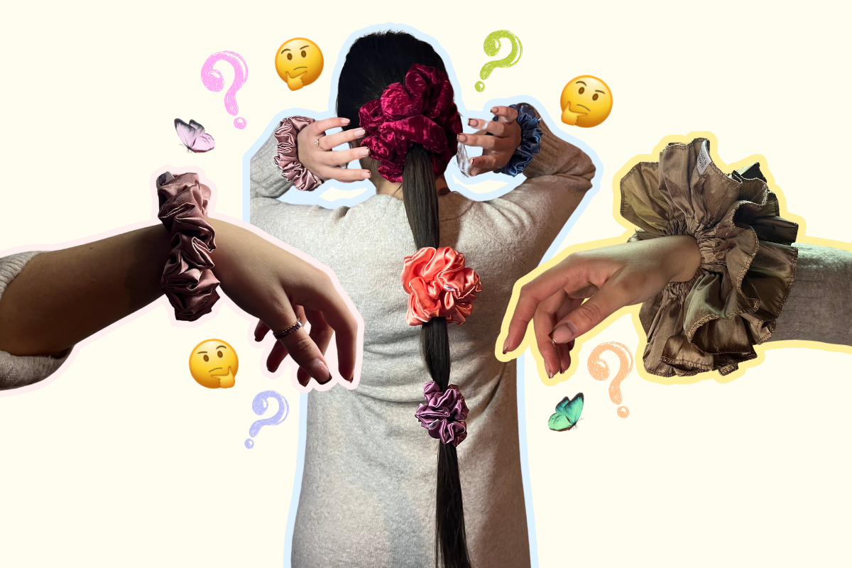 Scru Size Our Scrunchie Size Guide – Human & Delicate