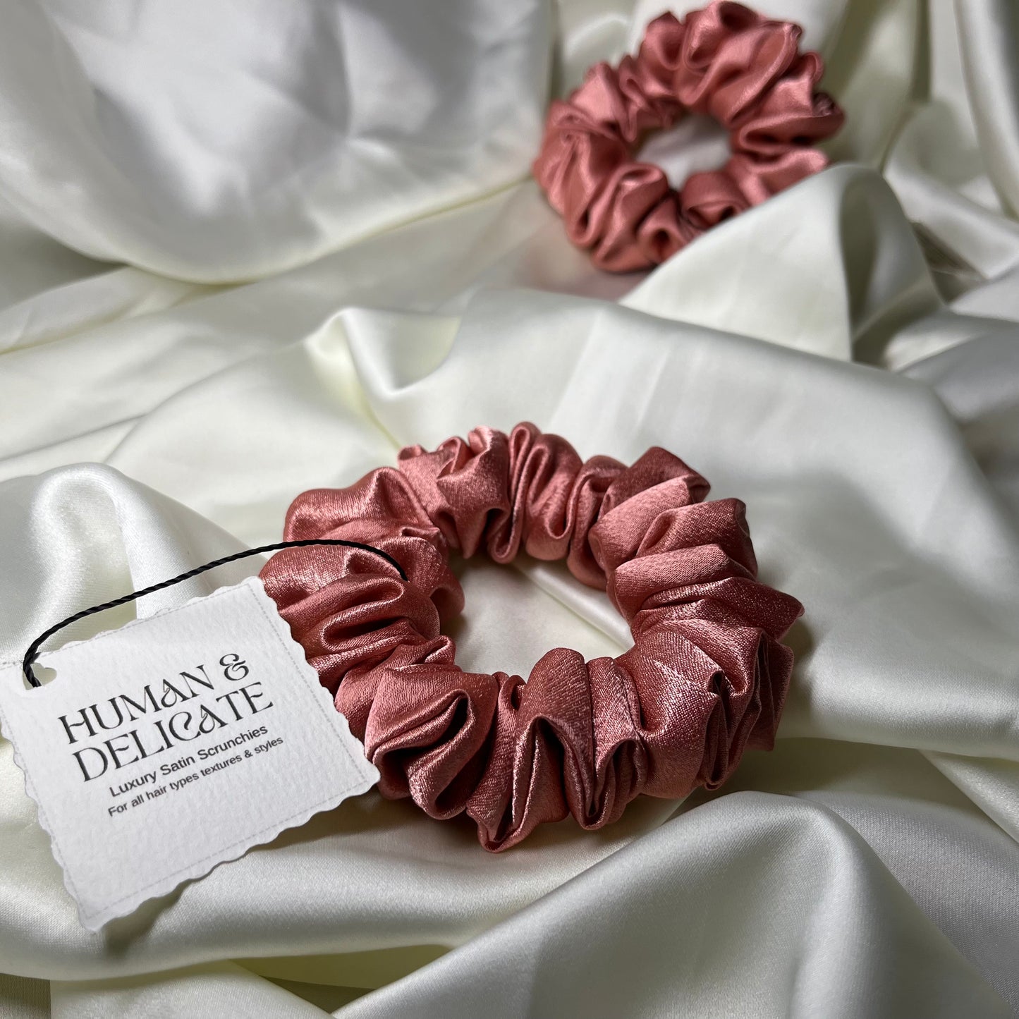 Promise | Luxury Satin Mini Scrunchie [S]