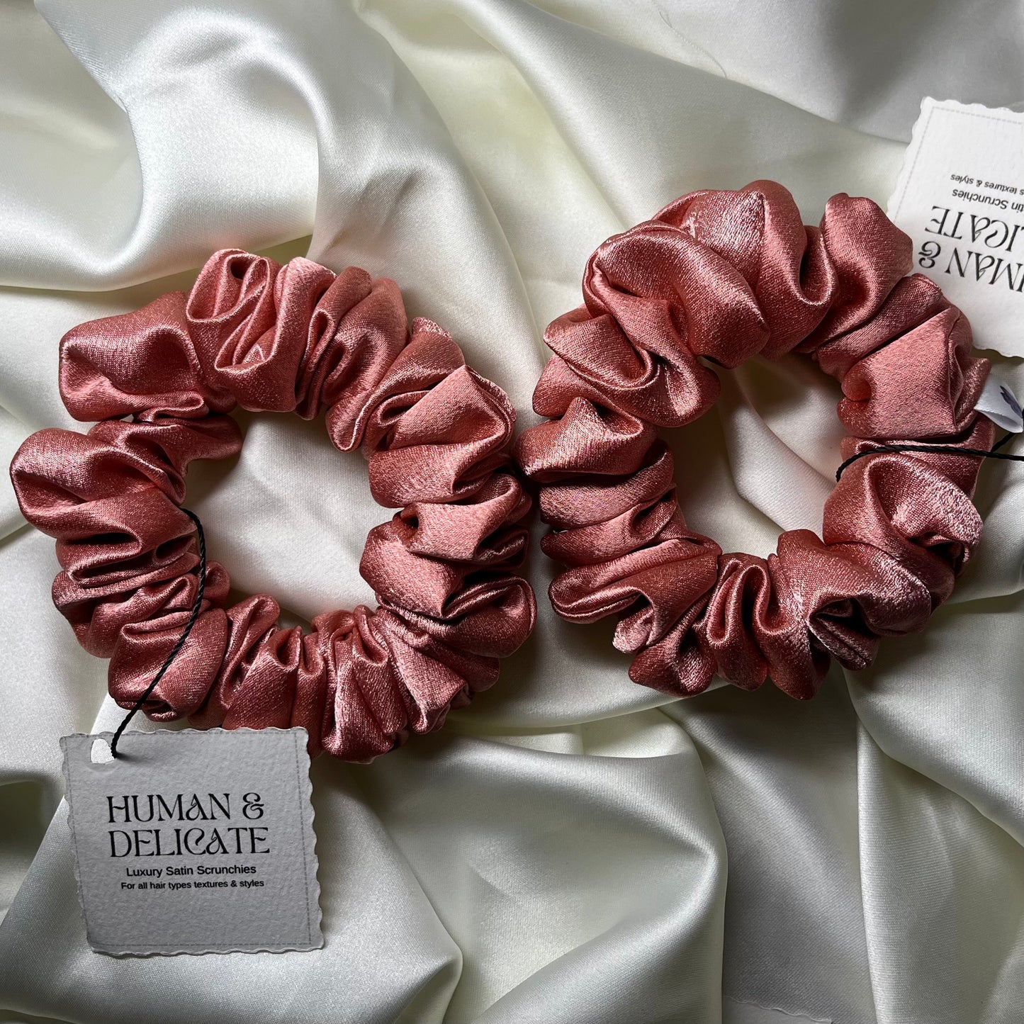 Promise | Luxury Satin Mini Scrunchie [S]