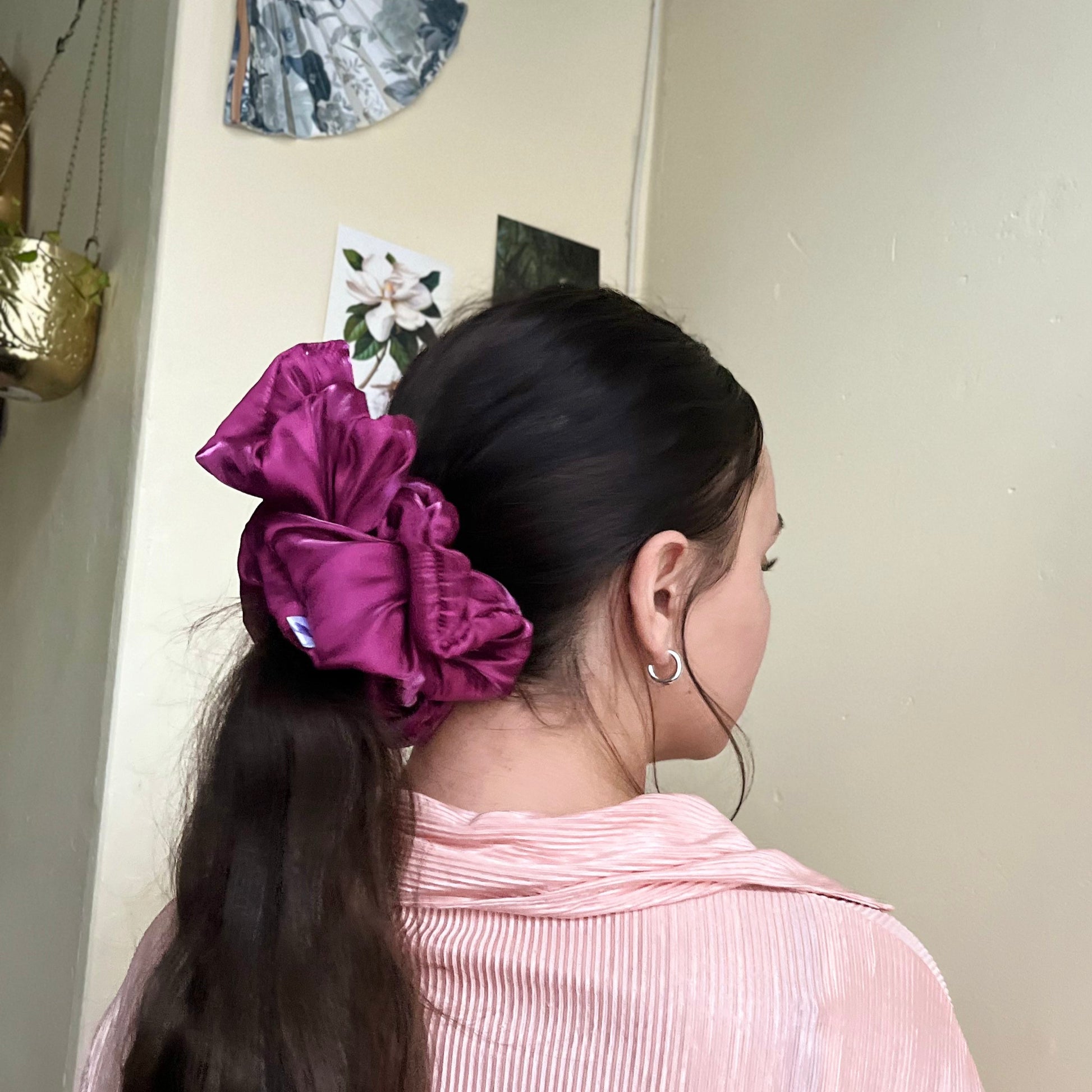 Unique quirky XXL scrunchie handmade iin nottingham