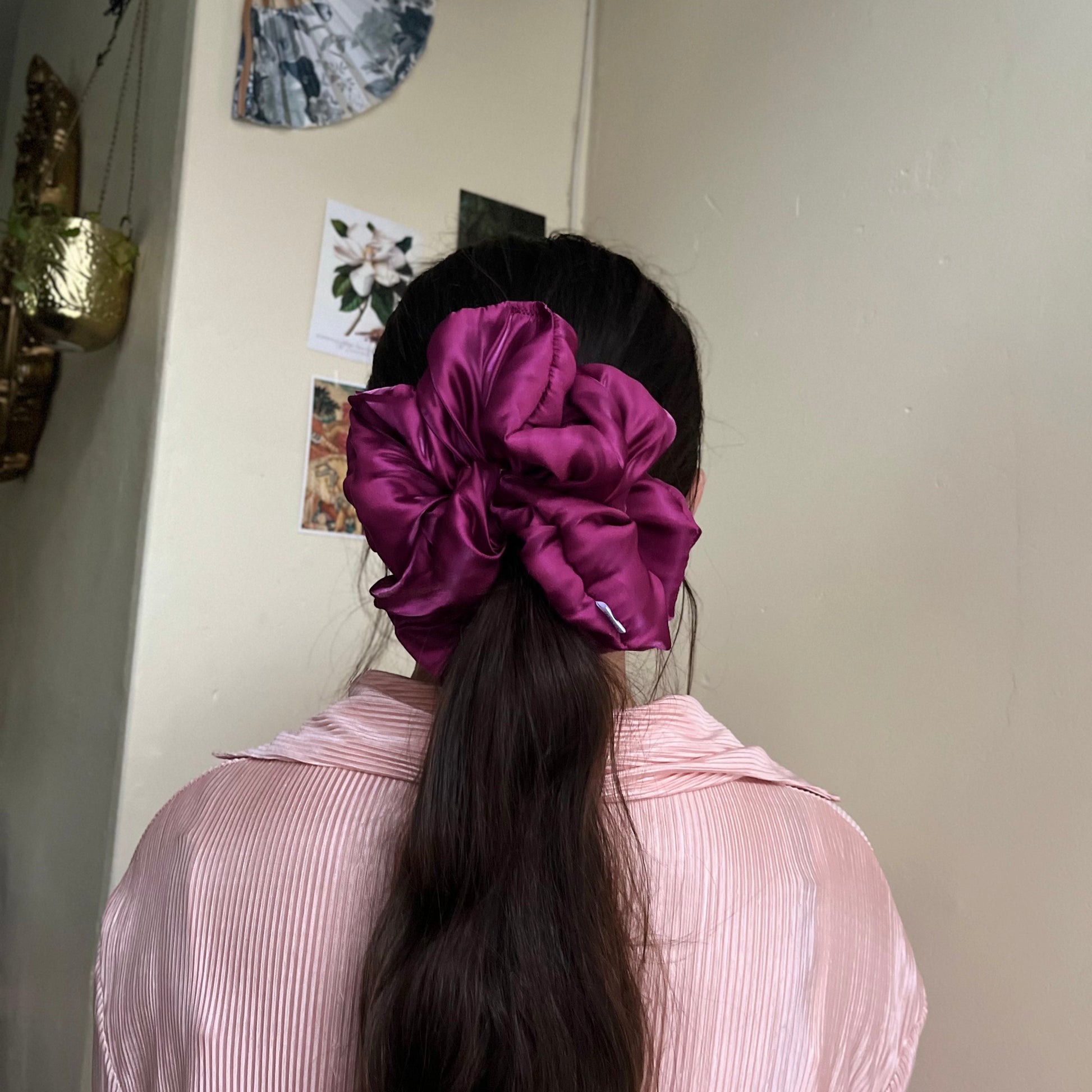 Unique quirky XXL scrunchie handmade iin nottingham
